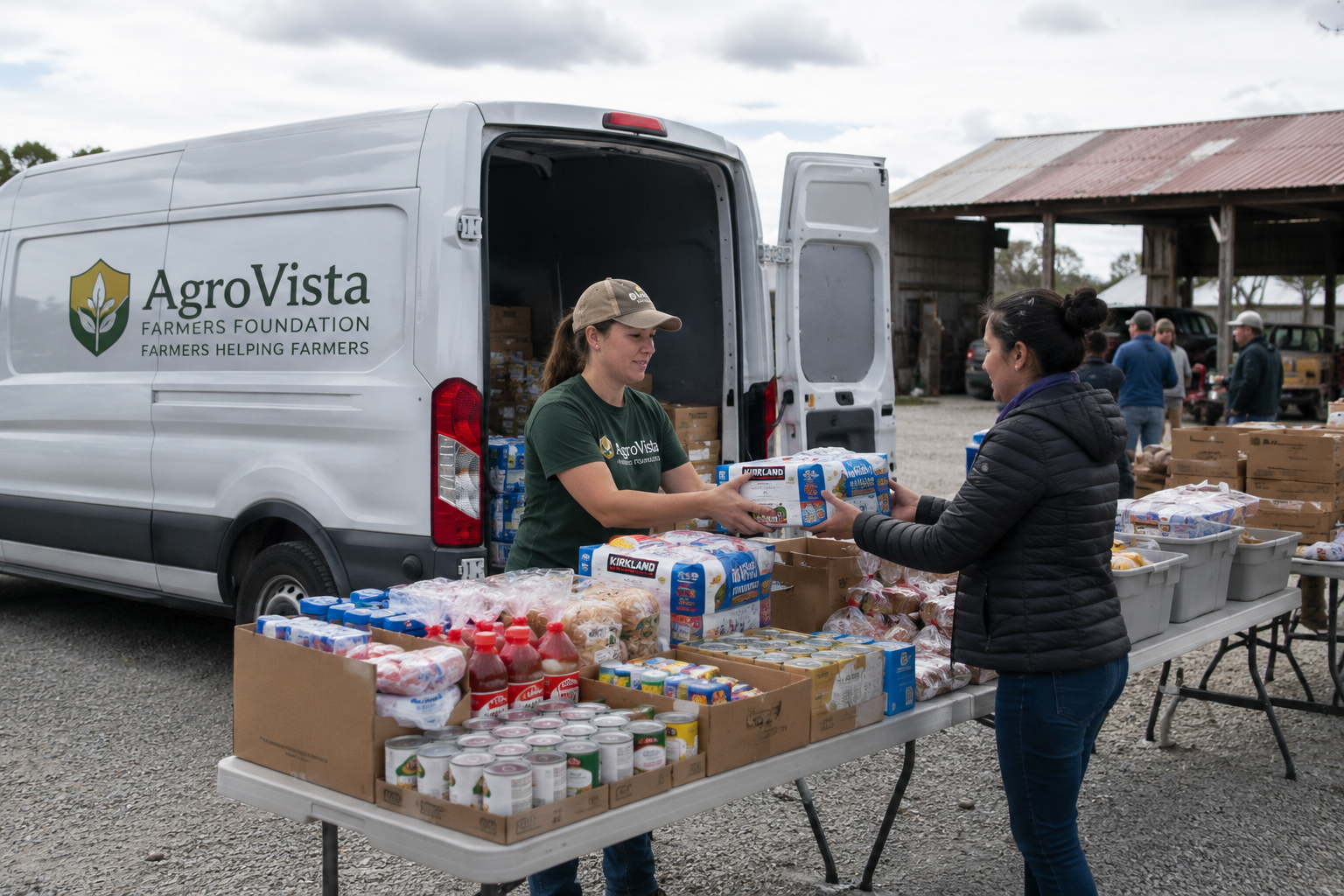 Food assistance for farm and rural families