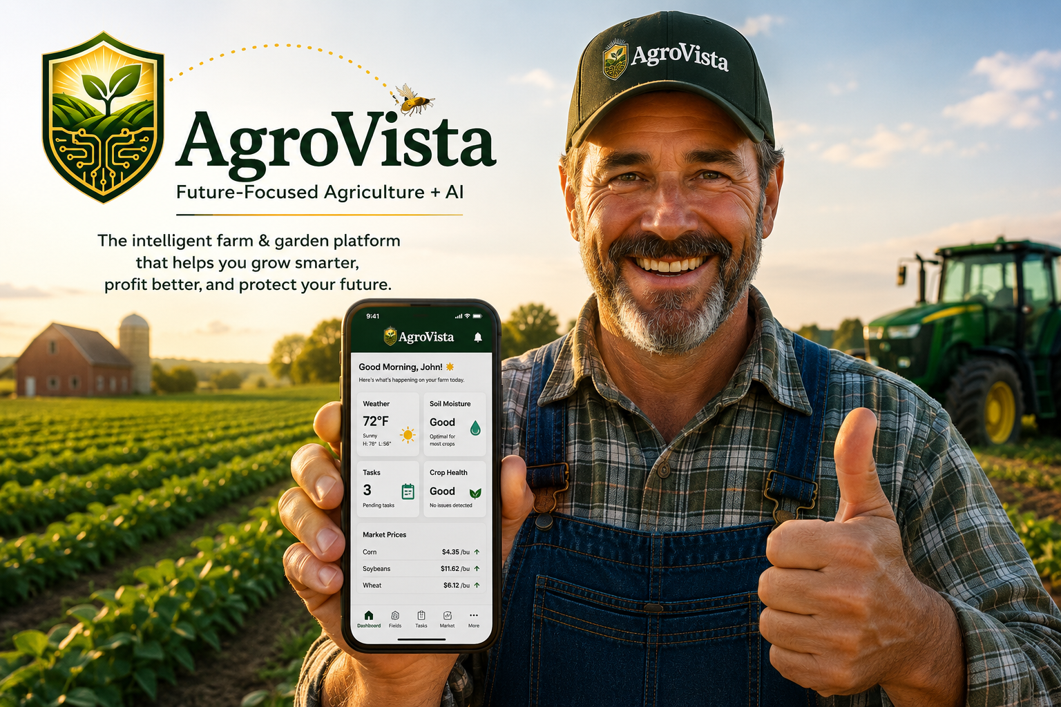 AgroVista agricultural platform