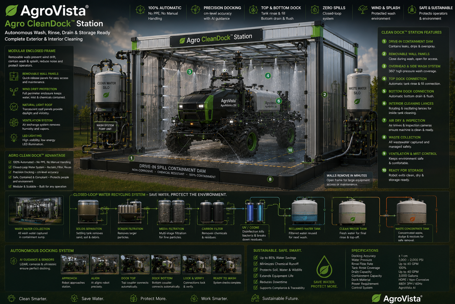 AgroVista CleanDock Lite